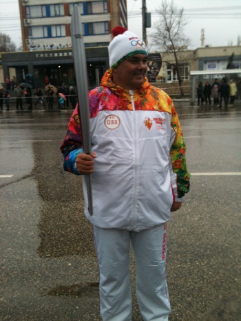 В эстафете олимпийского огня принял участие совладелец  компании "Белый ключ"